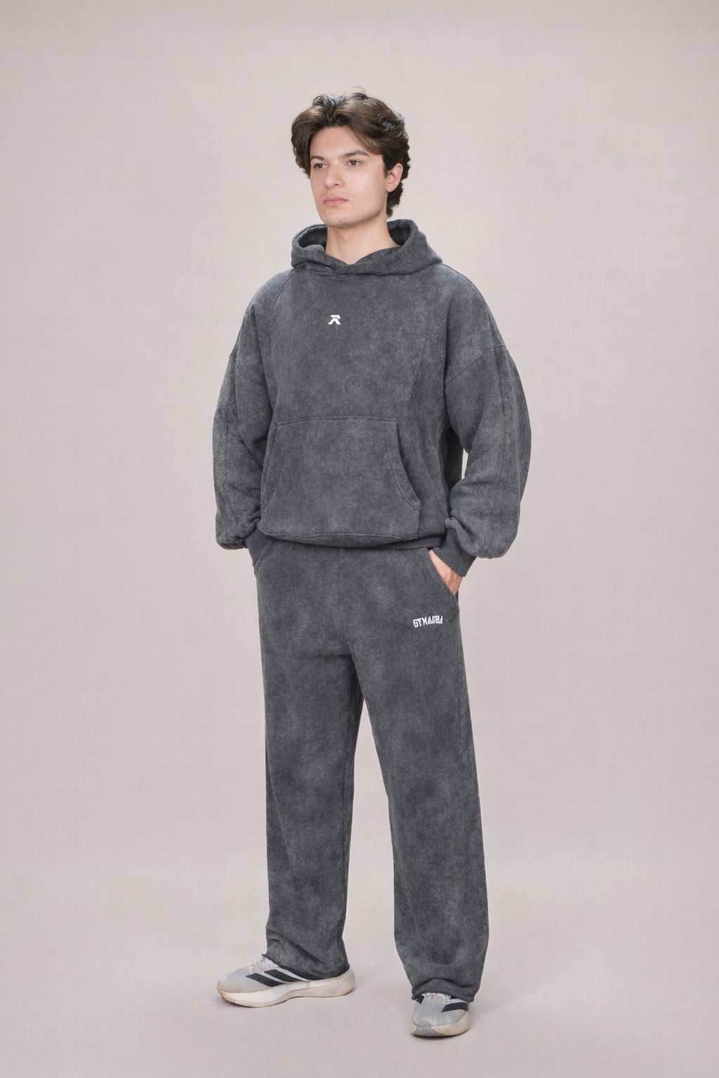 GRAPHITE Baggy hoodie